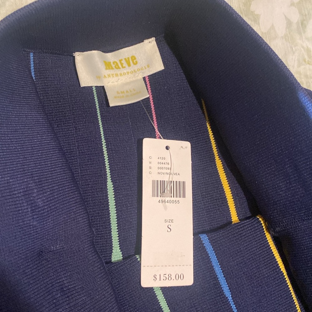 Maeve by Anthropologie Colorful Striped Midi Skirt - Picture 13 of 14